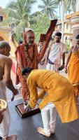 HH Swamiji's visit to Shri Mahalakshmi Temple, Goa